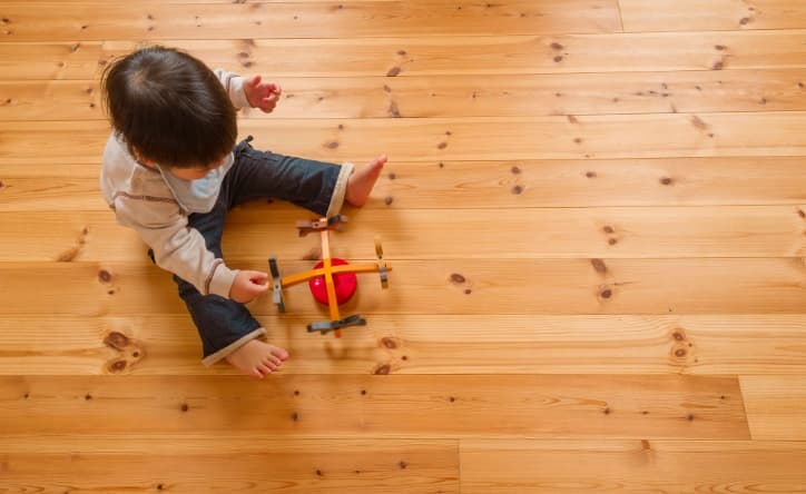 子どもの五感を育む家づくり